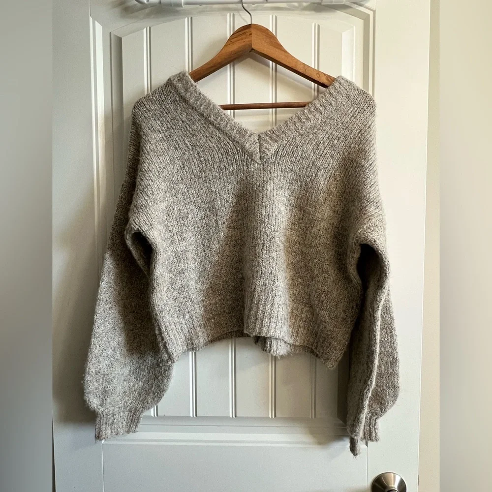 William Rast V-Neck Reversible Cardigan - Picture 2 of 3